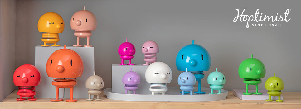 Hoptimist wooden figures