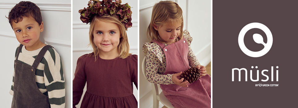 Müsli by Green Cotton clothing for kids