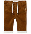 Name It Corduroy Trousers - NbmBen - Rubber