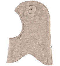 Molo Balaclava - Single Layer - Wool - Urso - Moon Sand