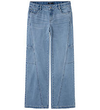 LMTD Jeans - Fracht - NlfNaraizza - Medium+ Blue Denim