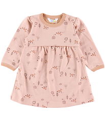 Joha Dress - A-shape - Wool/Cotton - Peach
