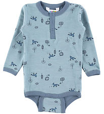 Joha Body L/æ - Wolle/Baumwolle - Blau