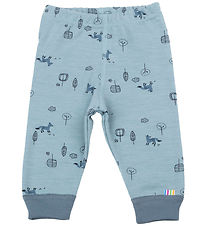 Joha Leggings - Wolle/Baumwolle - Blau