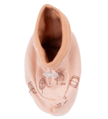 Joha Booties - Wool/Cotton - Peach
