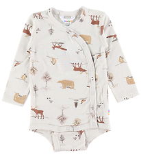Joha Wickelbody L/æ - Wolle - Hellbeige