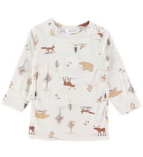 Joha Bluse - Wolle - Hellbeige