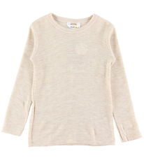 Joha Bluse - Wolle - Creme