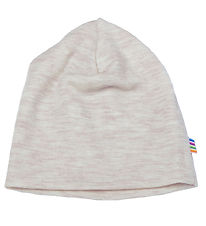 Joha Mütze - Wolle - 2-lagig - Creme