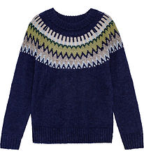 Molo Bluse - Strick - Wolle/Acryl - Bae - Blue Calm