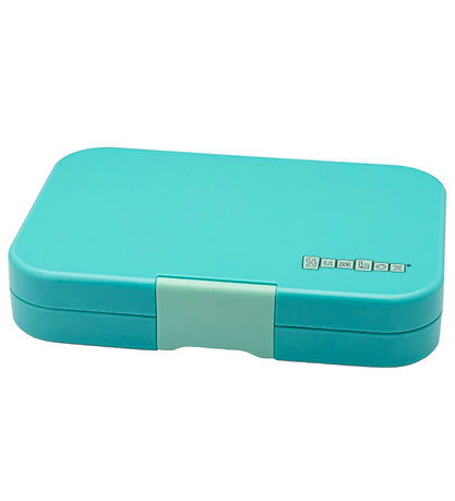Yumbox Madkasse m. 4 Rum - Bento Tapas - Antibes Blue - Rainbow 