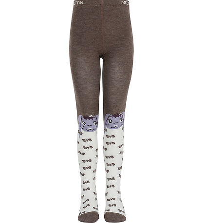 Melton Tights - Rabbit - Denver Melange