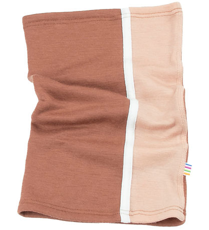 Joha Tube Scarf - Wool - Pink/Brown