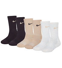Nike Socken - Gepolstert - Dri-Fit - 6er-Pack - Braun/Beige