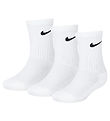 Nike Strumpor - Dämpad - 3-pack - Vit