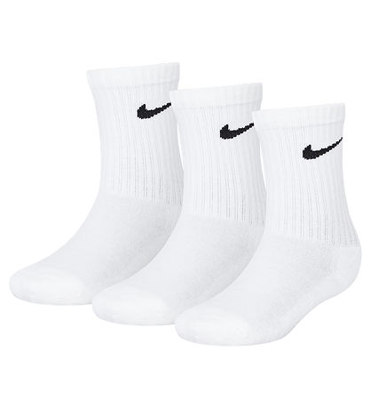 Nike Socks - Cushioned - 3-Pack - White