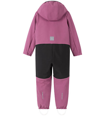 Reima Softshell Suit w. Fleece Lining - Nurmes - Red Violet