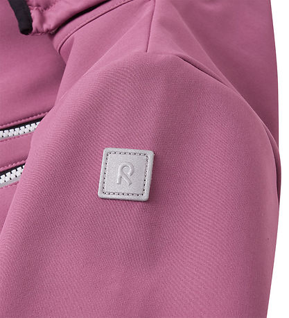 Reima Softshell Suit w. Fleece Lining - Nurmes - Red Violet