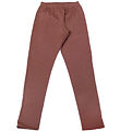 Joha Leggings - ull - Rautt/Brúnt
