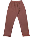 Joha Leggings - Wool - Red/Brown