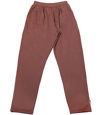Joha Leggings - Wolle - Rot/Braun