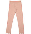 Joha Leggings - ull/Silki - Ferskja