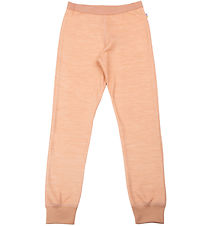 Joha Leggings - Wolle/Bambus - Pfirsich