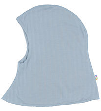 Joha Balaclava - Wool/Silk - 2-layer - Dusty Blue