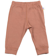 Joha Leggings - Wolle - Rot/Braun