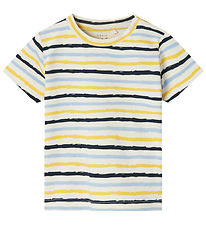 Name It T-Shirt - NbmVroels - Jet Stream m. Streifen