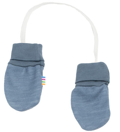 Joha Wanten - Wol/Bamboe - 2-lag - Blauw