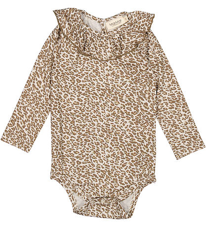 MarMar Body L/æ - Viskose - Berta - Forest Brown Leo