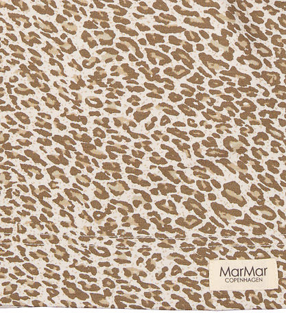 MarMar Bluse - Viskose - Forest Brown Leo