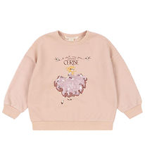 Konges Sløjd Peysa - Lou Glitter - Cameo Rose