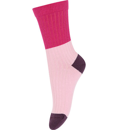 Melton Socks - Block Colour - Festival Fuchsia