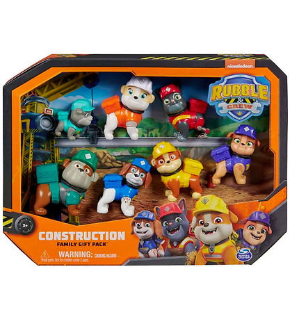 Rubble & Crew GeschenkBox - 7 cm - 7 Figuren