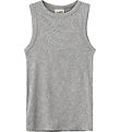 Sofie Schnoor Tanktop - Rib - Du - Grey Melange