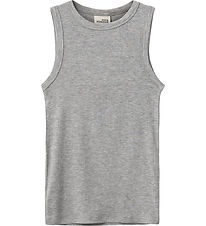 Sofie Schnoor Tanktop - Rib - Du - Grey Melange