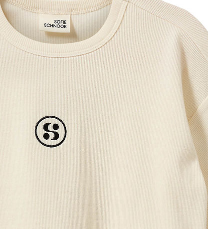 Sofie Schnoor T-shirt - Rib - Feluca - Antique White
