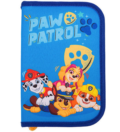 Paw Patrol Etui m. Inhoud - Blauw m. Print