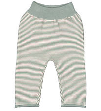 MarMar Hosen - Strick - Pira - Dusty Jade Stripe