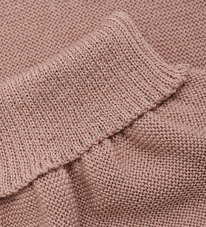 Huttelihut Hálskragi - Ull - Prjónað - Mahogany Rose