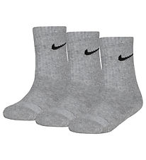 Nike Socken - Gepolstert - Dri-Fit - 3er-Pack - Grau