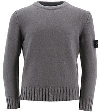 Blouse Stone Island - Tricoté - Gris Chiné