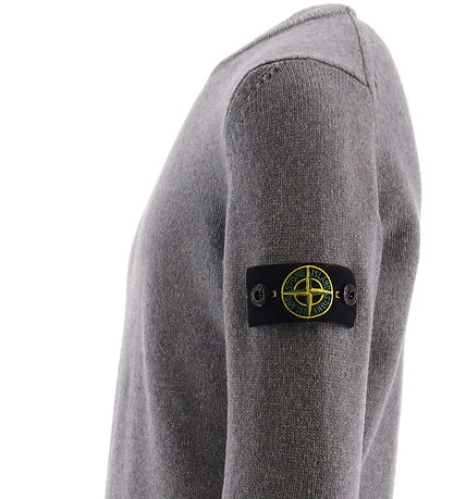 Stone Island Blouse - Knitted - Grey Melange