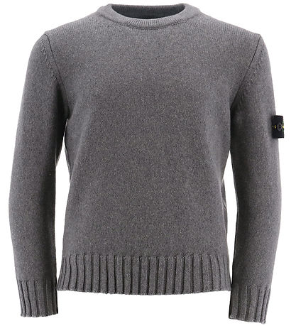 Stone Island Blouse - Knitted - Grey Melange