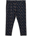 Sofie Schnoor Leggings - Rib - Dark Blue w. Print