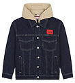 HUGO Denim Jacket - Rinse Wash/Beige