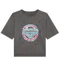 Zadig & Voltaire T-Shirt - Zwart m. Print