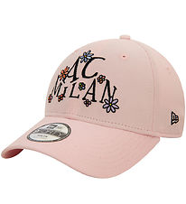 New Era Kappe - 9Forty - AC Milan - Pastel Pink
